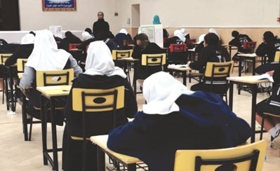 جانب من اختبار أمس﻿