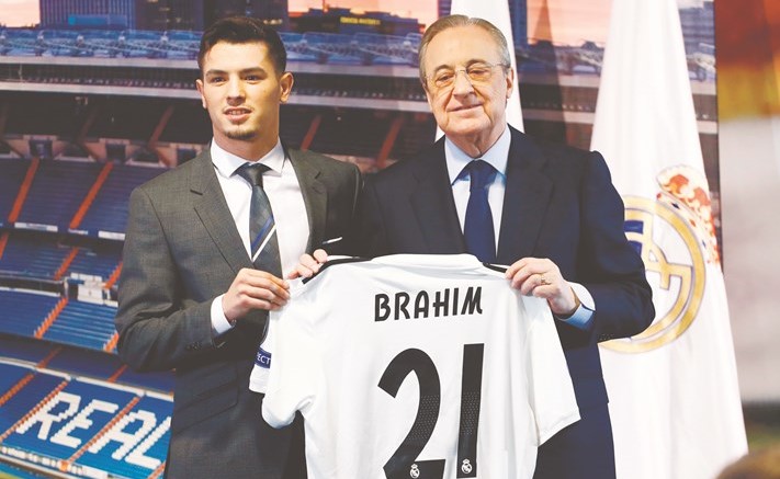 ريال مدريد يقدم لاعبه الجديد دياز