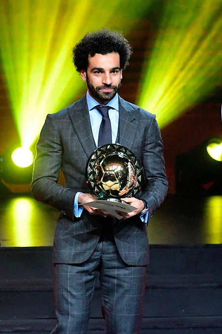 567 نقطة منحت الملك صلاح جائزة أفضل لاعب في أفريقيا