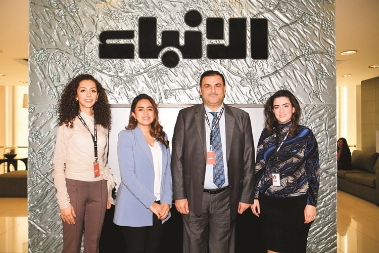علا اللبان من فندق الجميرا تهنئ الزملاء فريد سلوم وفيروز فخرالدين ودانة الصعيدي﻿