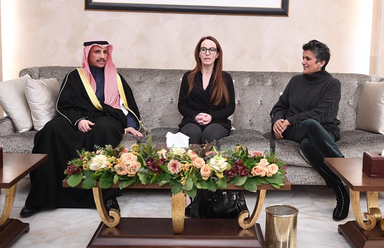 رئيسة الاتحاد البرلماني الدولي تصل البلاد في زيارة رسمية