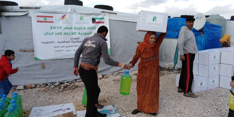 بالفيديو.. "الهيئة الخيرية": "تحت الصفر" تُغيث 300 أسرة سورية لاجئة في لبنان