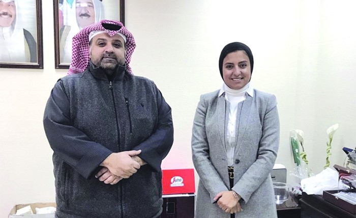م.زينب القراشي وعبد الهادي غضنفري يعلنان استكمال ممشى الجابرية ﻿