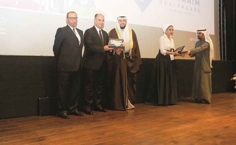 تكريم شركة الساير الطبية خلال المؤتمر﻿