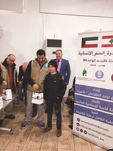 «تراحم التطوعي»: سلال غذائية وكسوة الشتاء لـ 2000 لاجئ سوري في لبنان