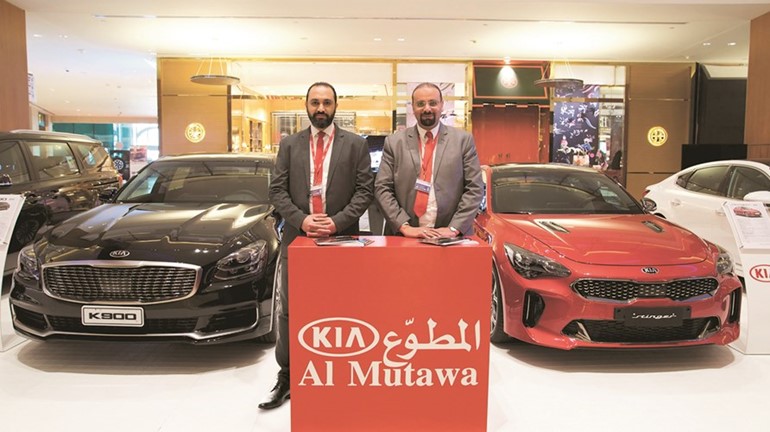 «كيا المطوع» تستعرض أحدث موديلاتها في معرض الكويت للسيارات 2019