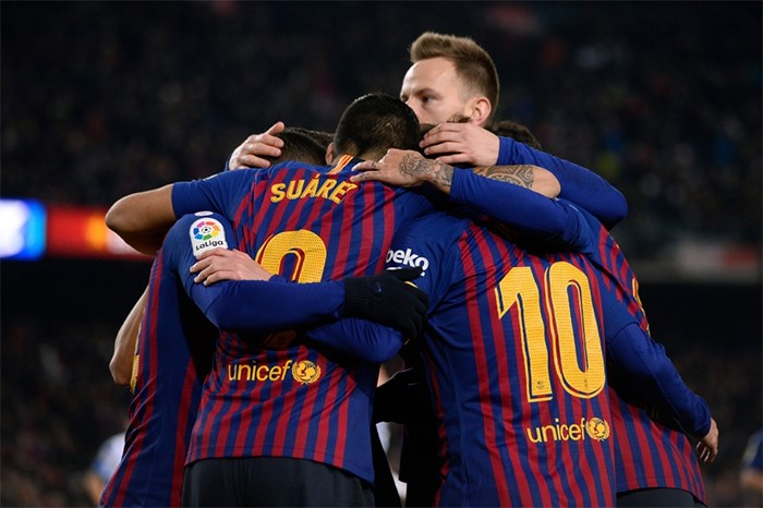 ميسي يقود برشلونة للثأر من ليغانيس بثلاثية