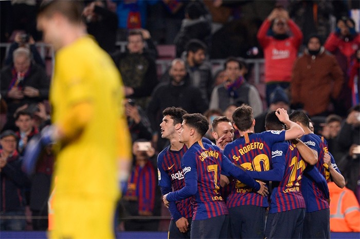 ميسي يقود برشلونة للثأر من ليغانيس بثلاثية