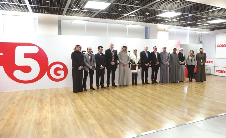 صورة جماعية لفريق عمل Ooredoo الكويت﻿