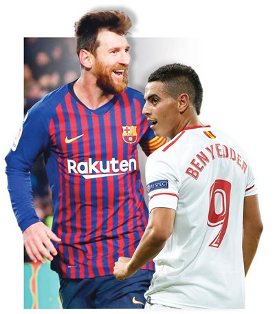 إشبيلية لوضع حد لسيطرة برشلونة في «كأس إسبانيا»