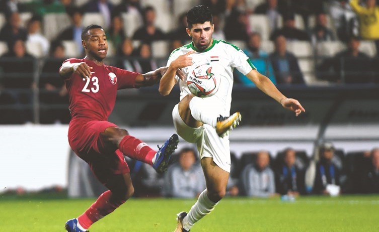قطر تتجاوز العراق بهدف «الراوي»
