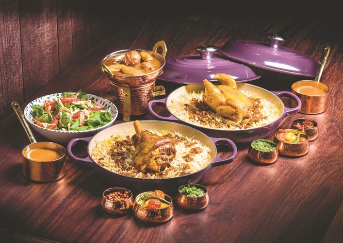 أطباق كويتية متنوعة في عمتي نورة﻿