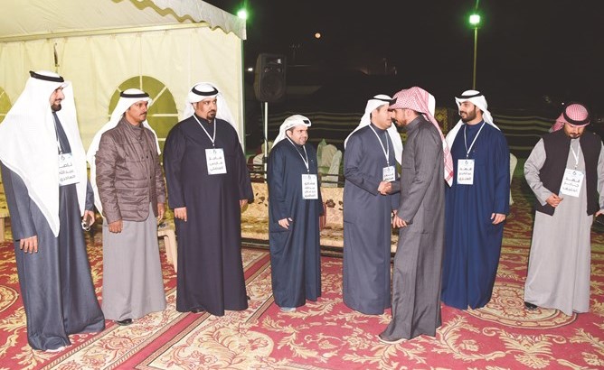 جانب من الحضور في مقر قائمة التغيير	﻿
