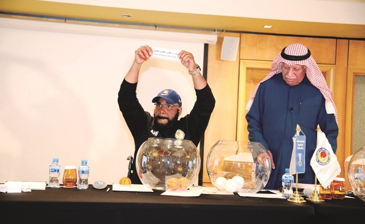 جانب من مراسم القرعة	(زين علام)﻿