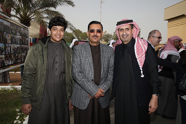 السفير الأردني صقر أبو شتال والسفير اليمني علي منصور بن سفاع 
