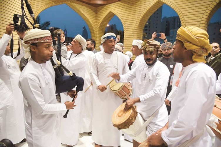 جانب من حفل الاستقبال	(محمد هنداوي)﻿
