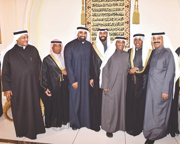 صالح أمان وجاسم العميري وأيمن العميري يباركون﻿