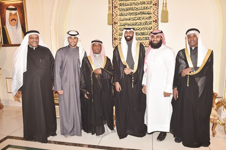 عبدالله السند وعبدالرحمن البعيجان يباركان﻿