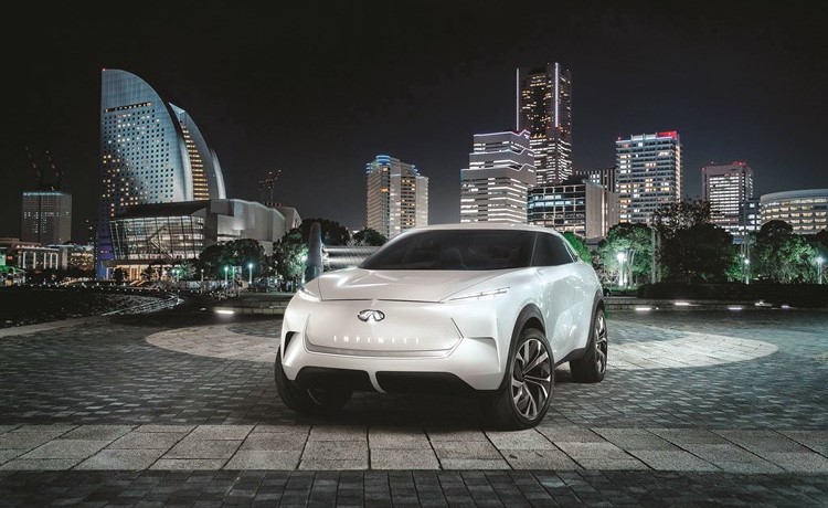 إنفينيتي تكشف عن QX Inspiration المفهوم الجديد للسيارات الكهربائية