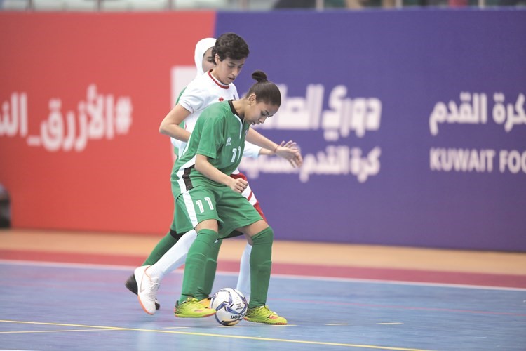 الروضان وفليطح يدشنان الدوري الأول لكرة الصالات النسائية