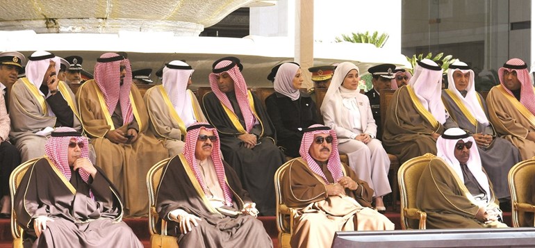  الشيخ خالد الجراح والشيخ دعيج الخليفة والشيخ د.سالم الجابر والشيخ علي العبدالله﻿