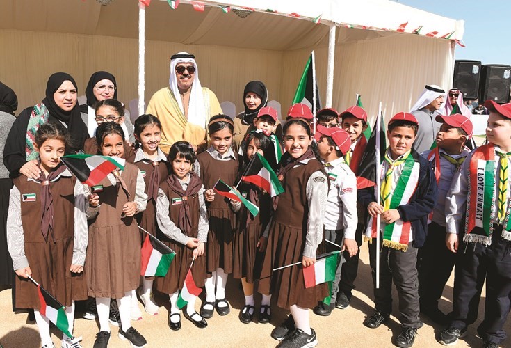 النواف: الكويت تستكمل مسيرة التطور والإنجازات