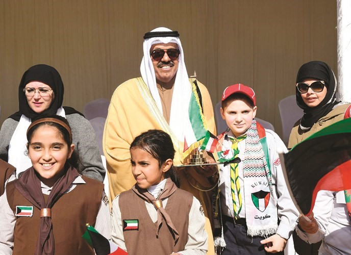 النواف: الكويت تستكمل مسيرة التطور والإنجازات
