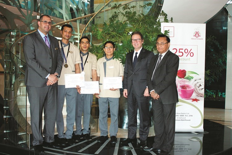 «ميلينيوم الكويت» يفوز بـ 4 جوائز فضية و 6 برونزية في معرض HORECA الكويت 2019