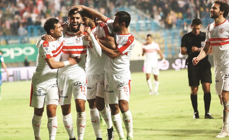 الزمالك يفترس المقاصة ويبتعد بالصدارة
