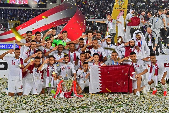 قطر تتربع على عرش آسيا للمرة الأولى بتغلبها على اليابان بثلاثة أهداف مقابل هدف
