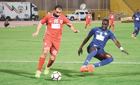الإثارة تعود لدوري الدرجة الأولى بلقاء اليرموك والصليبخات (احمد علي)﻿