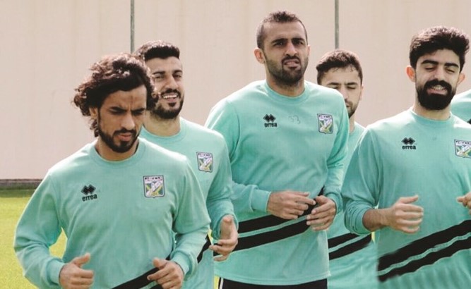 الأخضر يدشن تدريباته على ملعبه مساء اليوم﻿