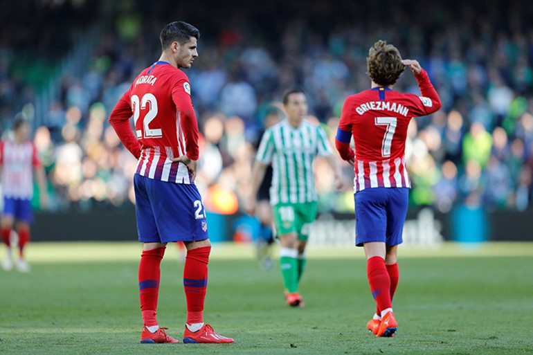 أتلتيكو يرفض هدية برشلونة ويسقط أمام بيتيس