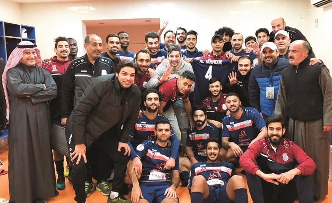 فرحة اليرامكة بالفوز على الصليبخات ﻿