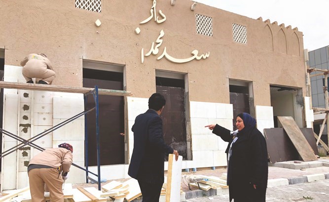 م.إقبال الطيار ومتابعة للعمل في ديوانية الرعيل الأول﻿