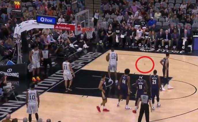 بالفيديو.. ثعلب يصطاد طيرا خلال مباراة لكرة السلة للمحترفين (NBA)