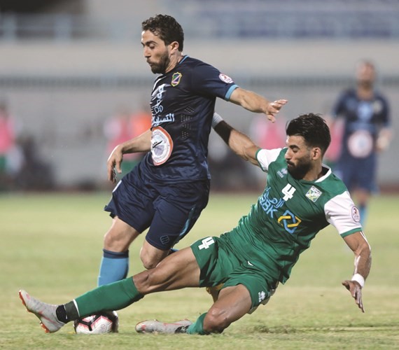 العربي يفتقد إبراهيم أمام الشباب