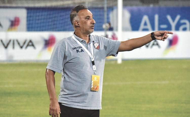 مدرب خيطان خالد أحمد يطمح لتحسين النتائج ﻿