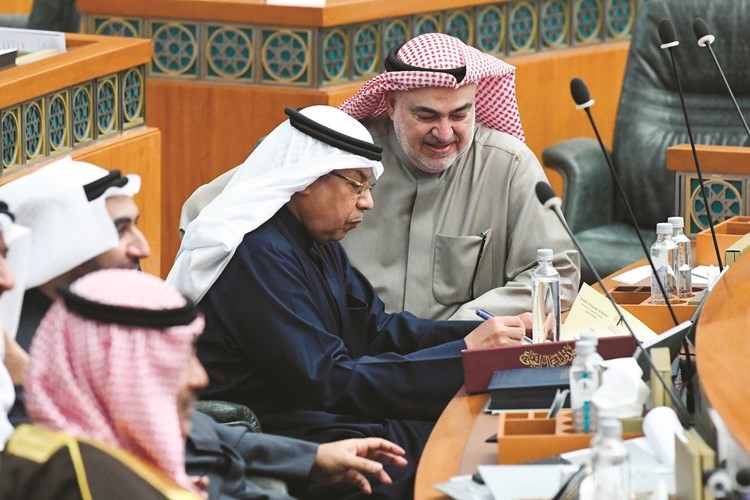 الشيخ خالد الجراح وخليل الصالح﻿