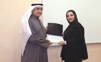 م.محمد الحريص مكرما إيمان الموسوي ﻿
