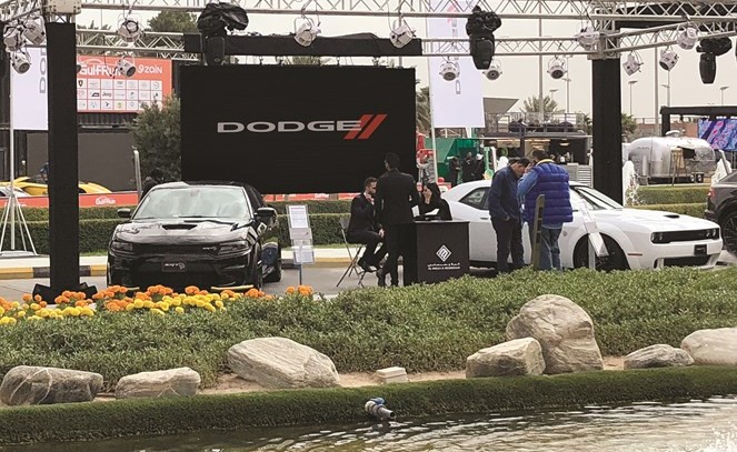 جناح دودج في معرض GulfRun﻿