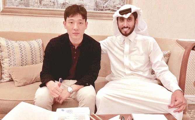 الكوري الجنوبي نام تي هي موقعا لنادي الدحيل ﻿