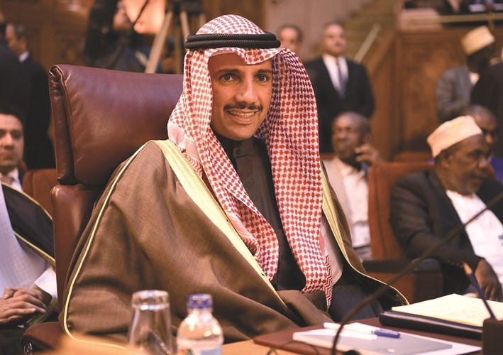 رئيس مجلس الأمة مرزوق الغانم﻿