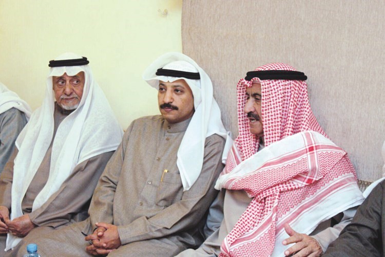 اللواء عبدالله القفيدي والشاعر محمد المويزري والشاعر محمد الردعان﻿