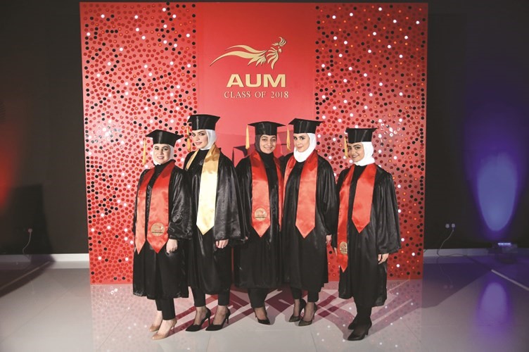 «AUM» احتفلت بتخرج 1119 طالباً في كليتي الهندسة وإدارة الأعمال