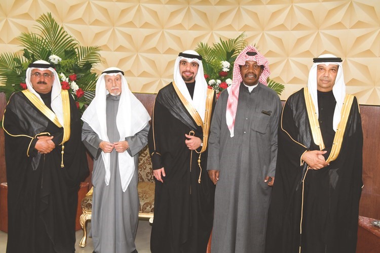 الفريق م.خميس فرحان والمستشار عبدالله العيسى يباركان﻿
