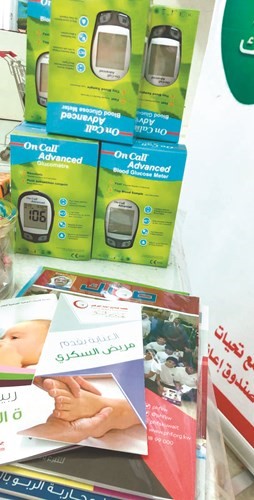 مركز التنمية العلمية بمحافظة الجهراء نظم فعالية توعية بمرضى السكر في ثانوية ريطة بنت الحارث