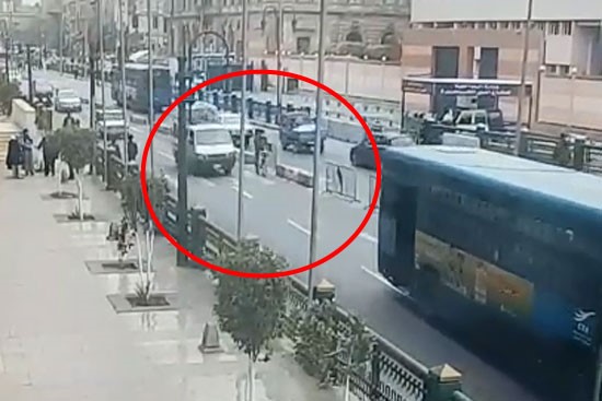 فيديو يُظهر الإرهابي مرتكب حادث "الدرب الأحمر" في مصر