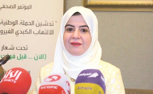 القطان تطمئن: لم يحدث انتقال أو ظهور لإنفلونزا الطيور في البشر وتعلن انتهاء الإجراءات الوقائية