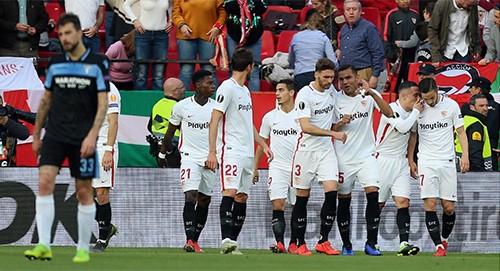 إشبيلية يرفع التحدي.. يطيح بلاتسيو الإيطالي ليعلن نفسه أول المتأهلين لدور الـ 16 للدوري الأوروبي